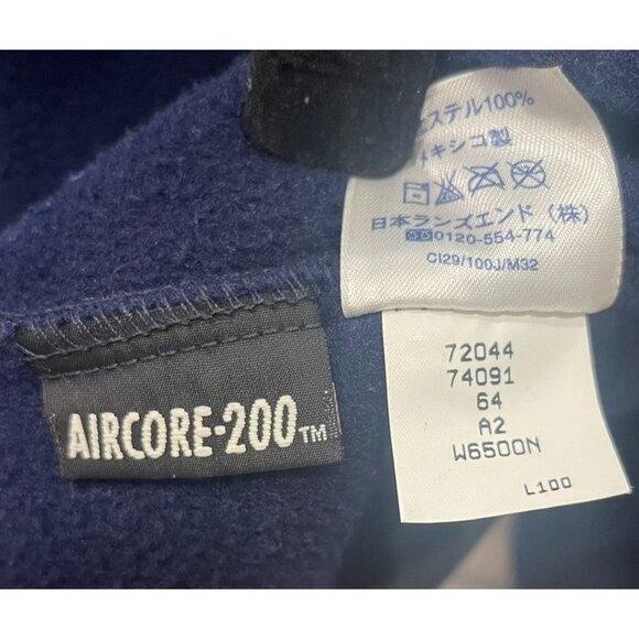 Lands End Navy‎ Mens Yankees Full-Zip Fleece Jacket Size 42-44  -Baseball- - Picture 7 of 8